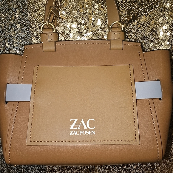 Zac Posen Brigette belted crossbody bag. - Picture 2 of 9